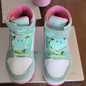 Skechers Kids' Green and Pink Sneakers